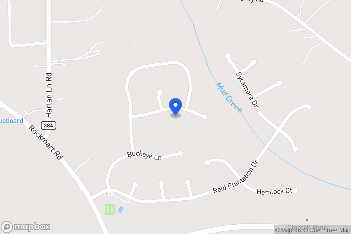 Map of 1213 Palmetto Ln