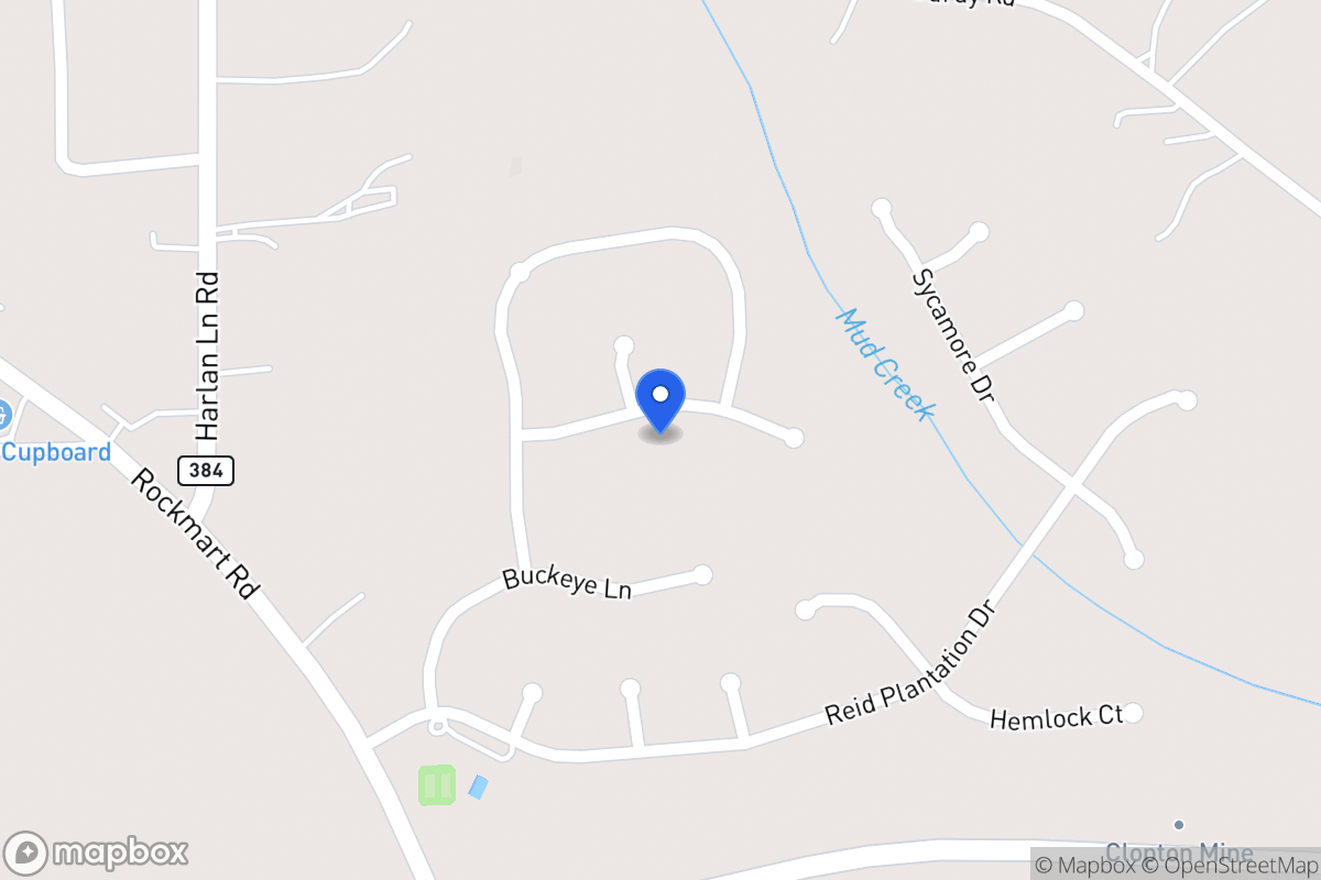 Map of 1211 Palmetto Ln
