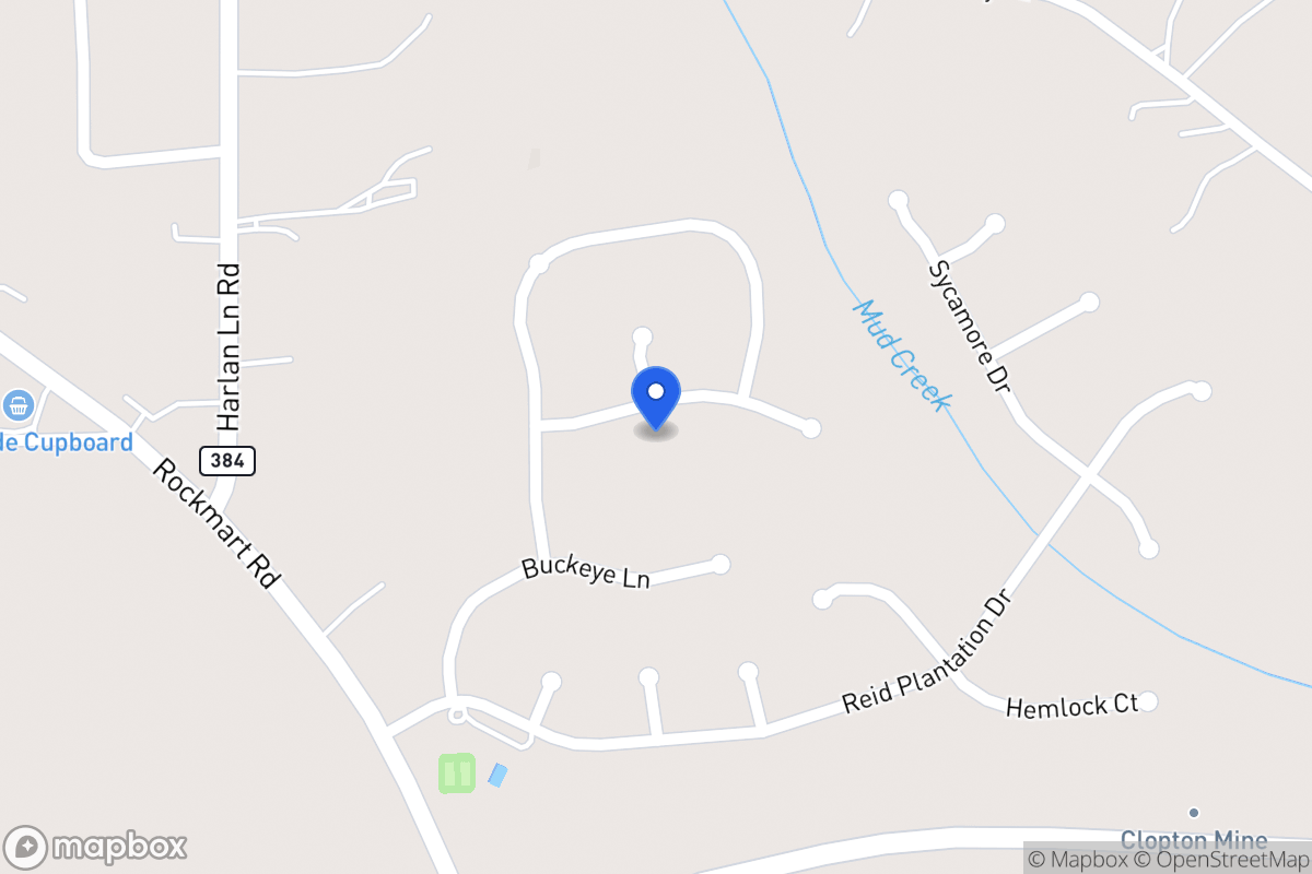 Map of 1209 Palmetto Ln
