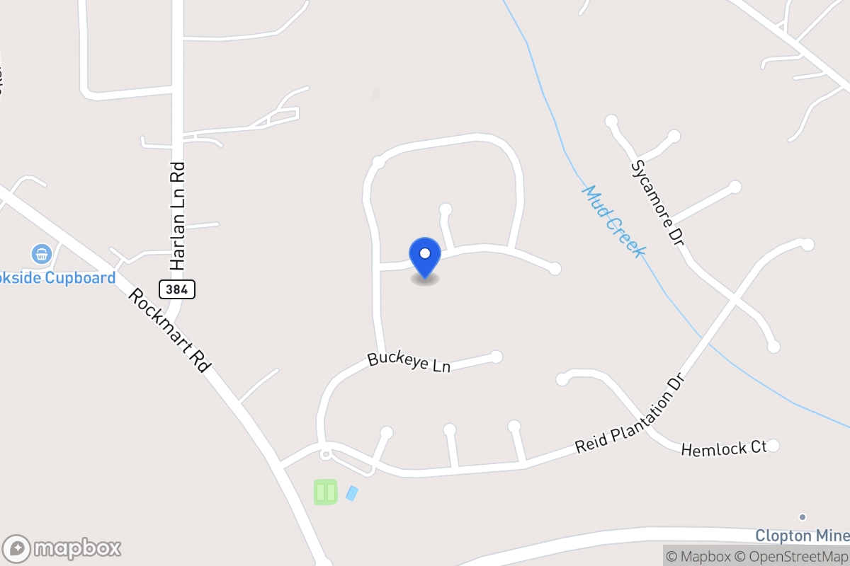 Map of 1205 Palmetto Ln
