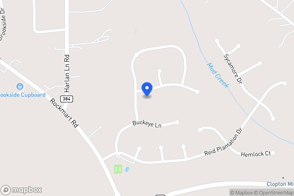 Map of 1203 Palmetto Ln