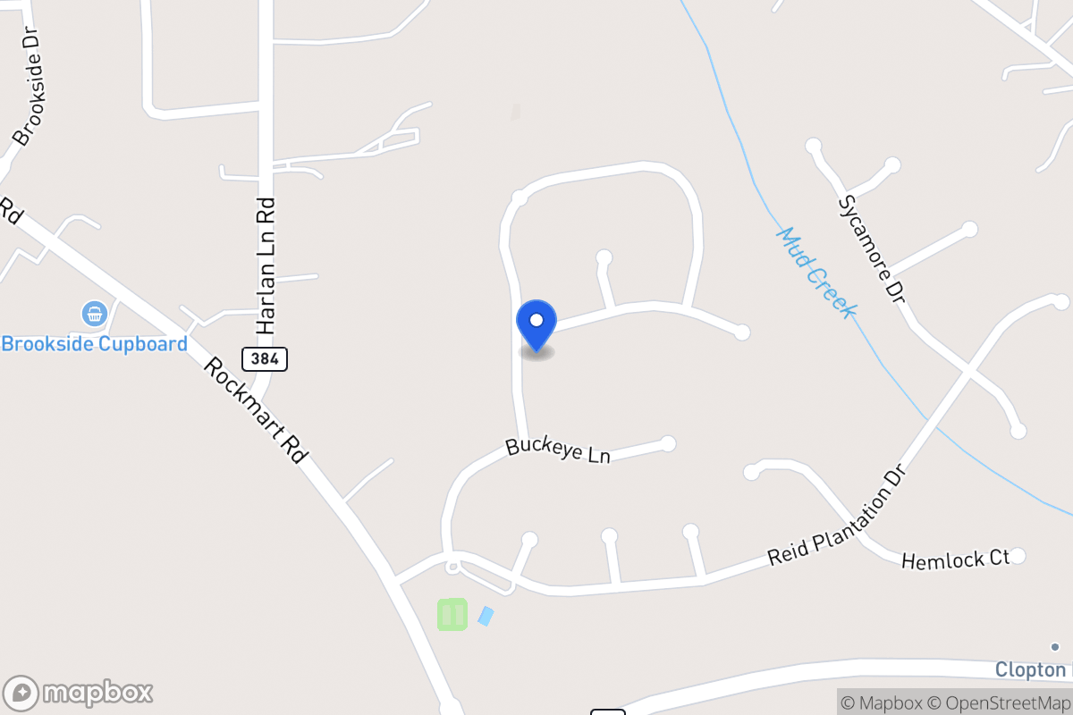 Map of 1201 Palmetto Ln