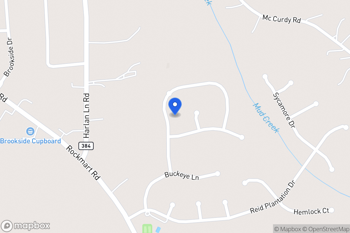Map of 1113 Red Bud Cir