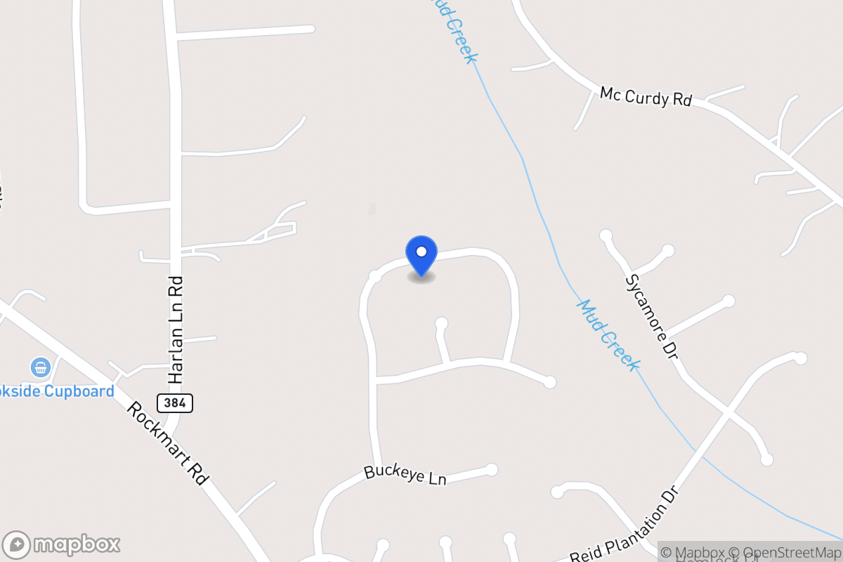 Map of 1129 Red Bud Cir