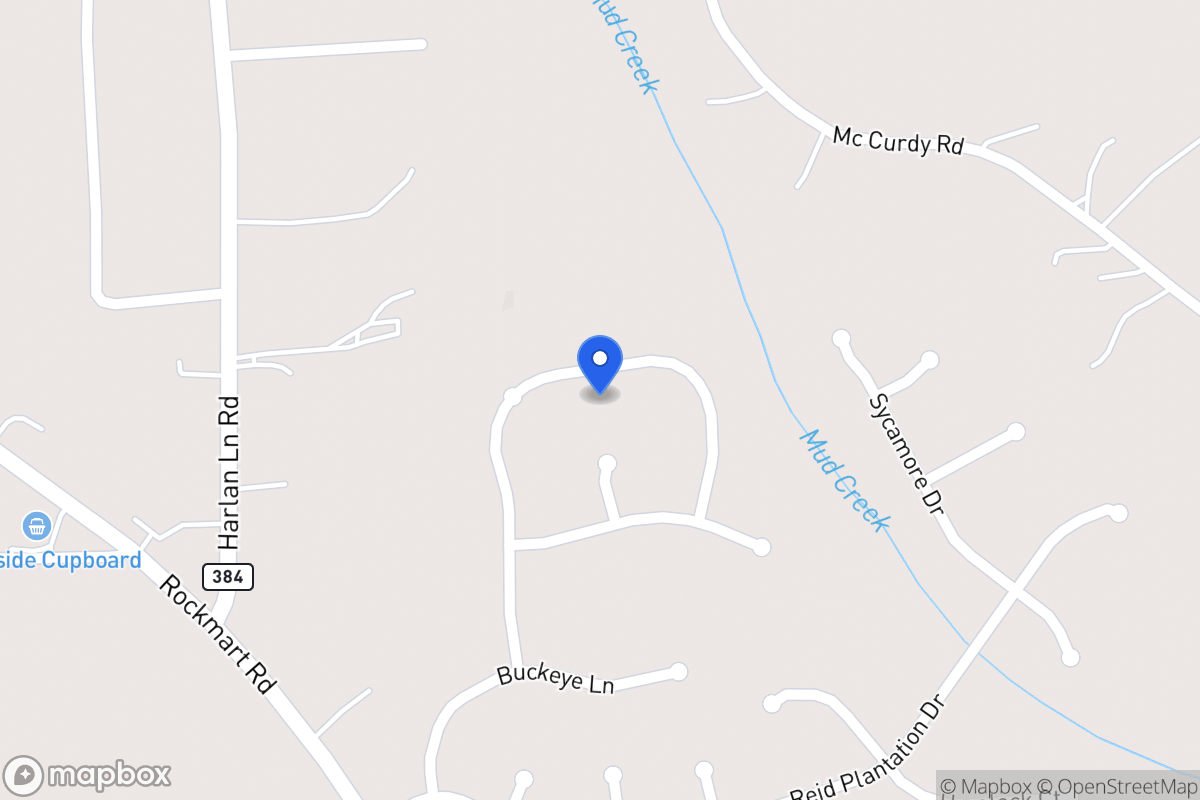 Map of 1131 Red Bud Cir