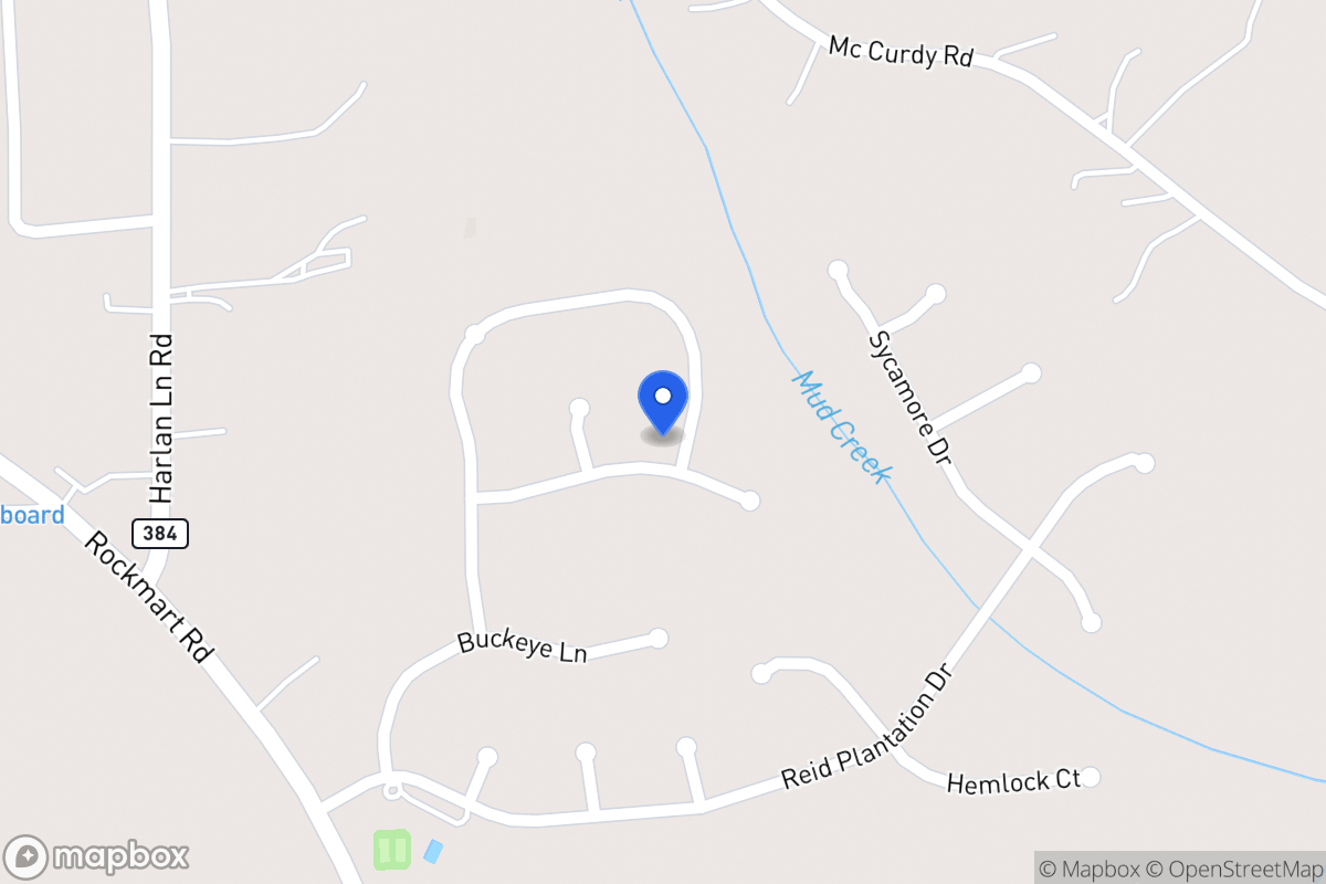 Map of 1216 Palmetto Ln