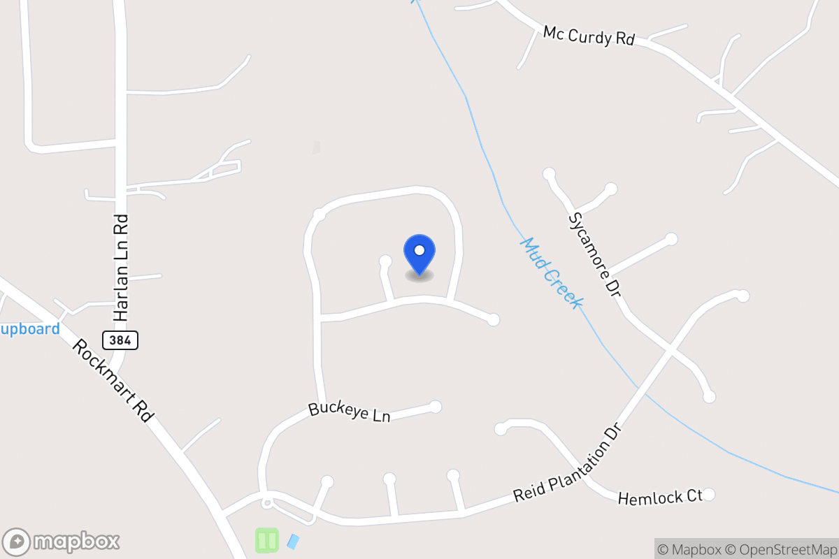 Map of 1214 Palmetto Ln