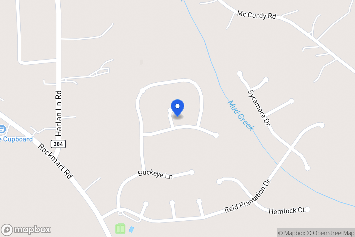 Map of 1210 Palmetto Ln