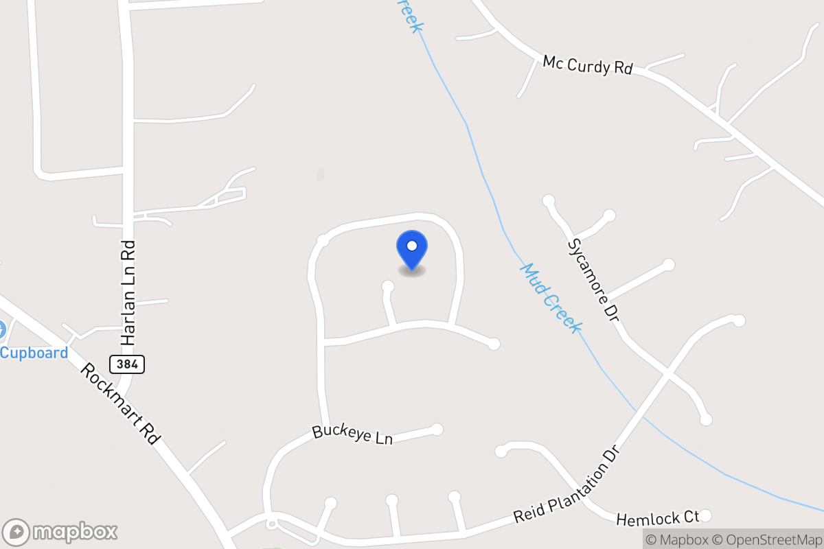 Map of 1305 Gardenia Ct
