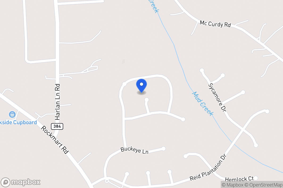 Map of 1306 Gardenia Ct