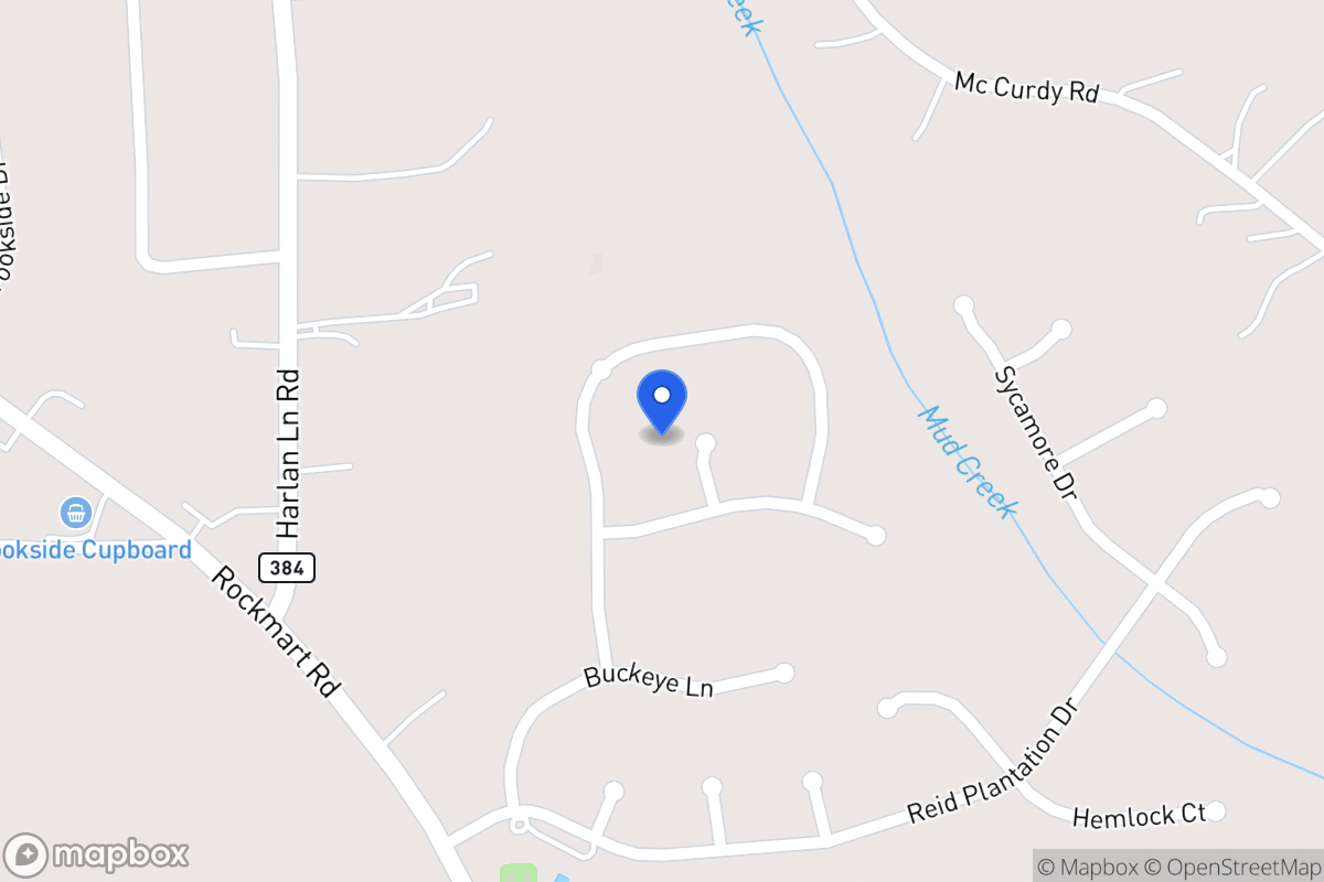 Map of 1304 Gardenia Ct