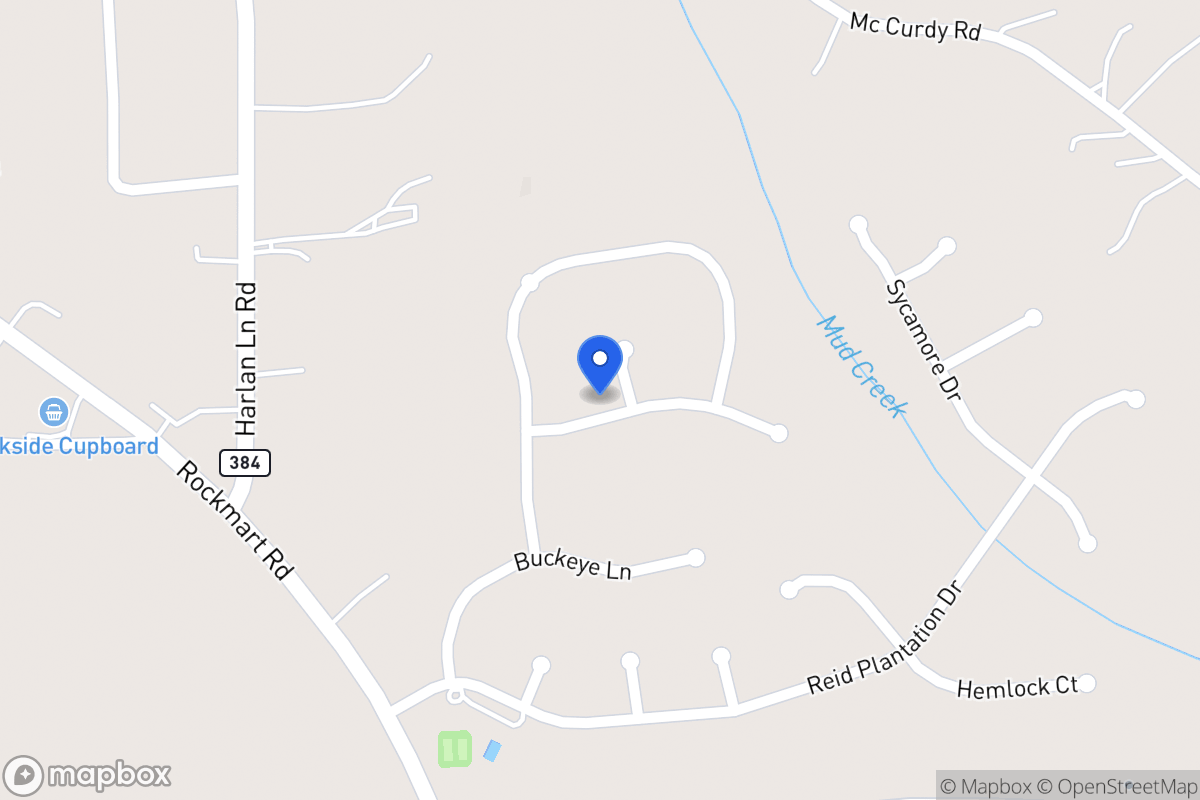 Map of 1300 Gardenia Ct
