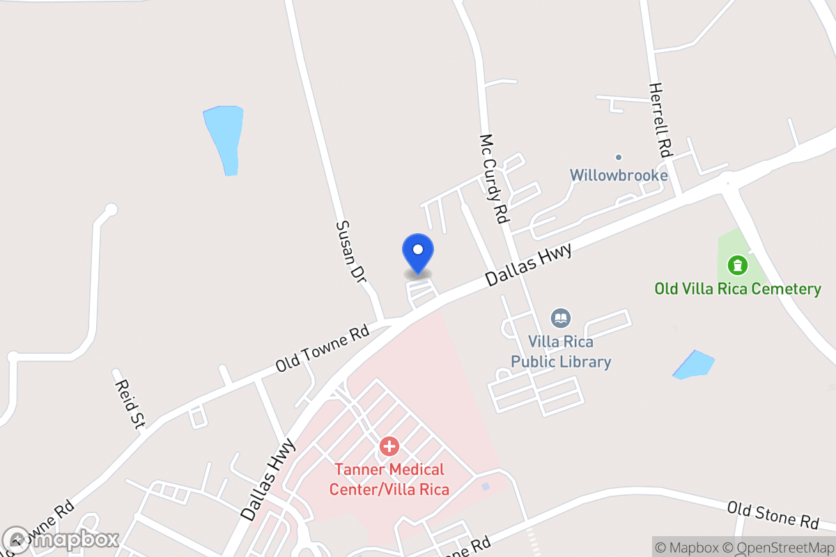 Map of 820 Dallas Hwy