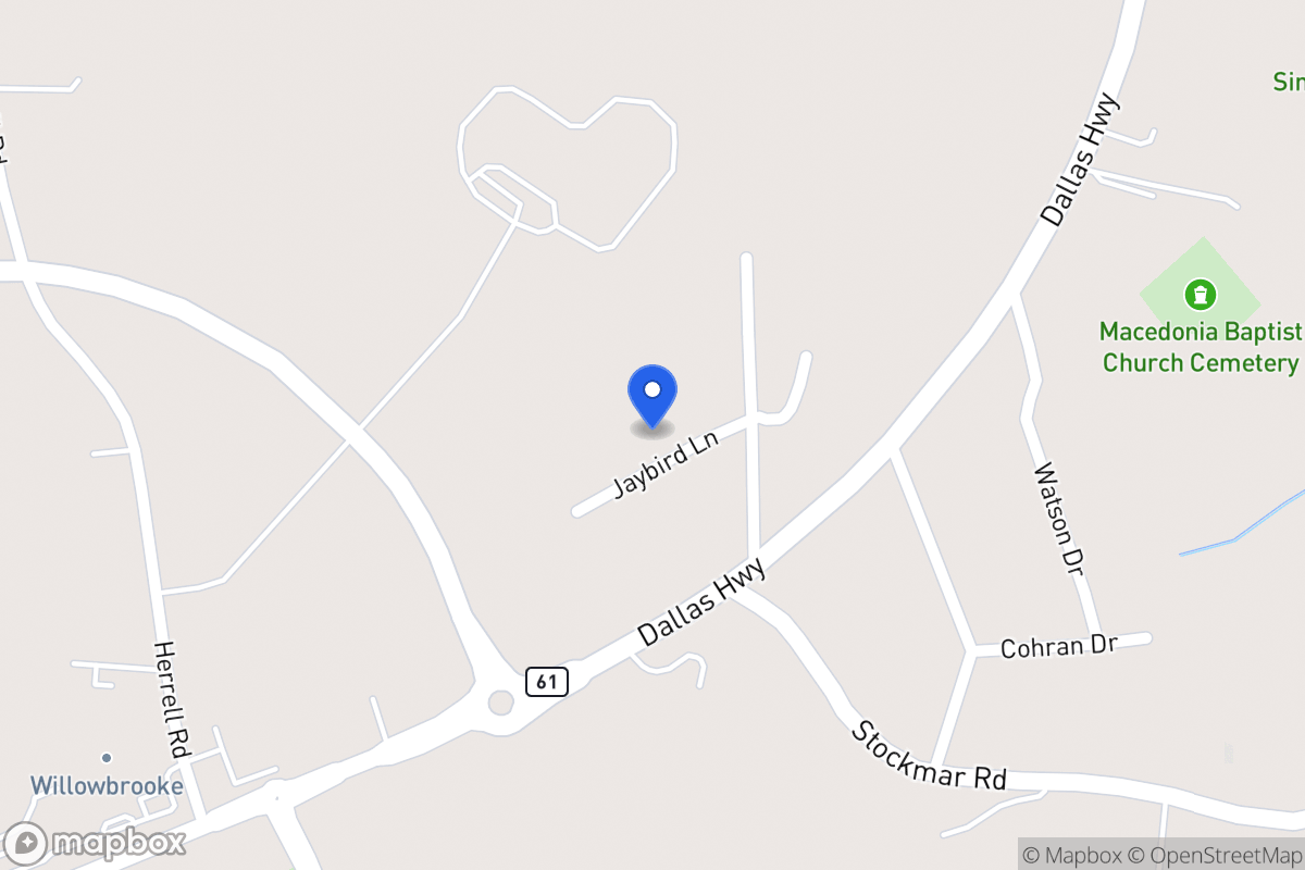 Map of 75 Jaybird Ln