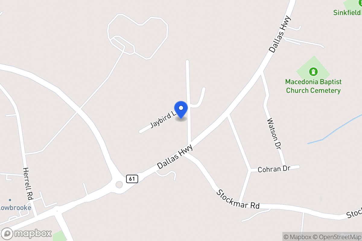 Map of 16 Shadow Creek Dr