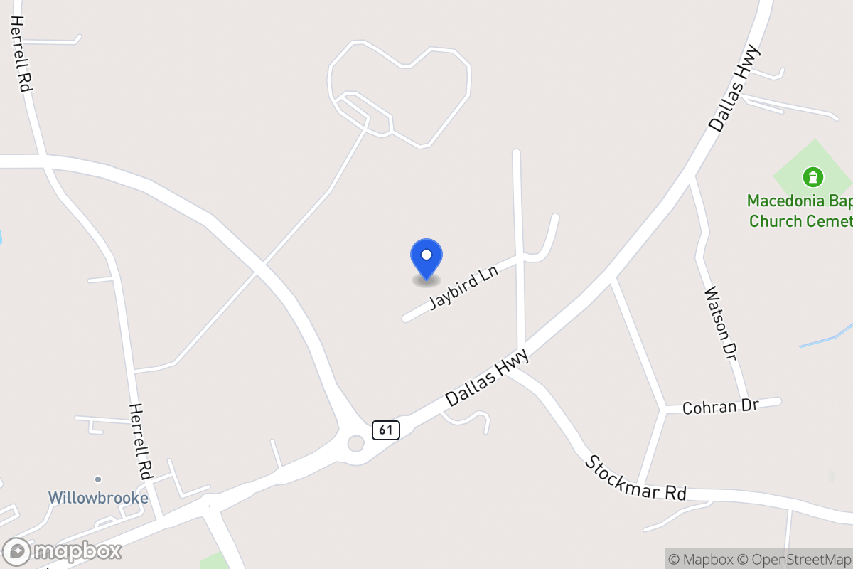 Map of 85 Jaybird Ln