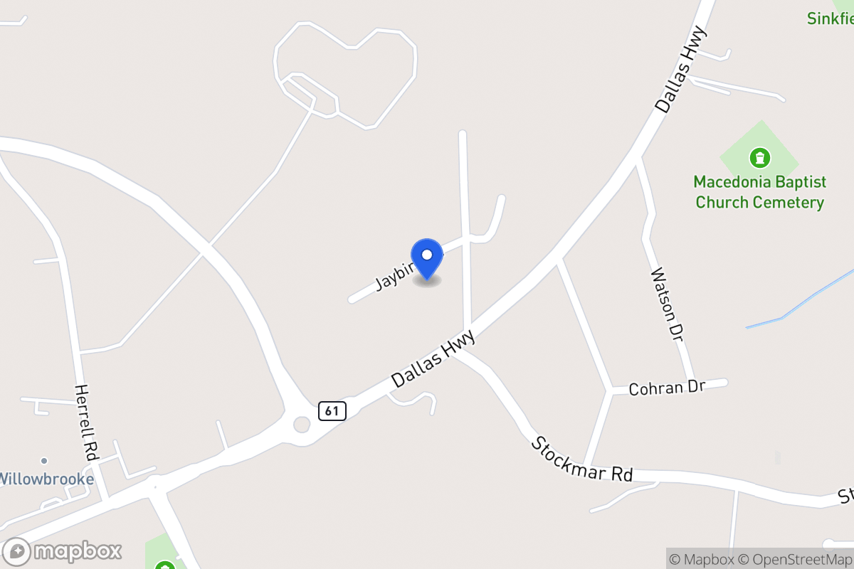 Map of 60 Jaybird Ln