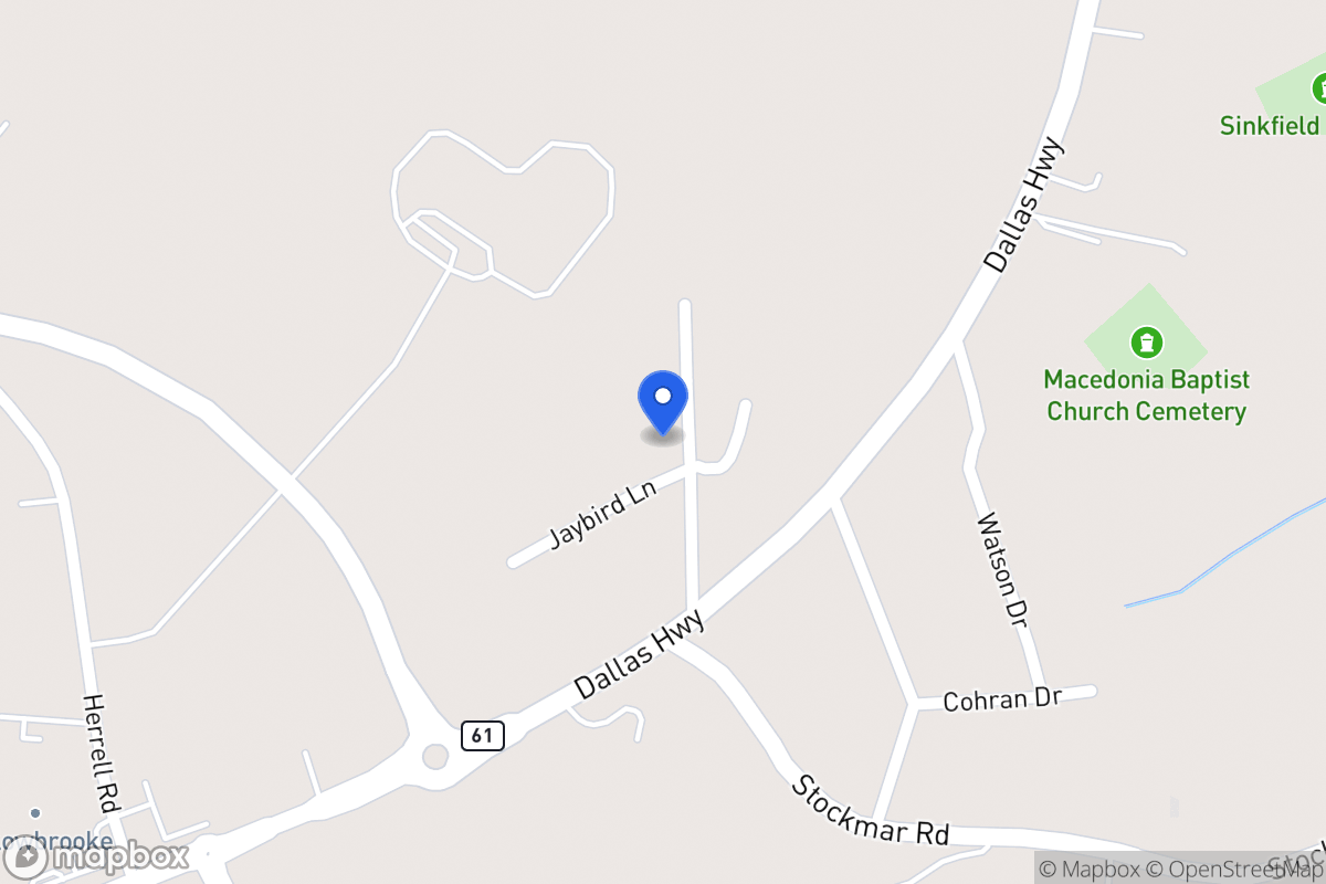 Map of 20 Shadow Creek Dr
