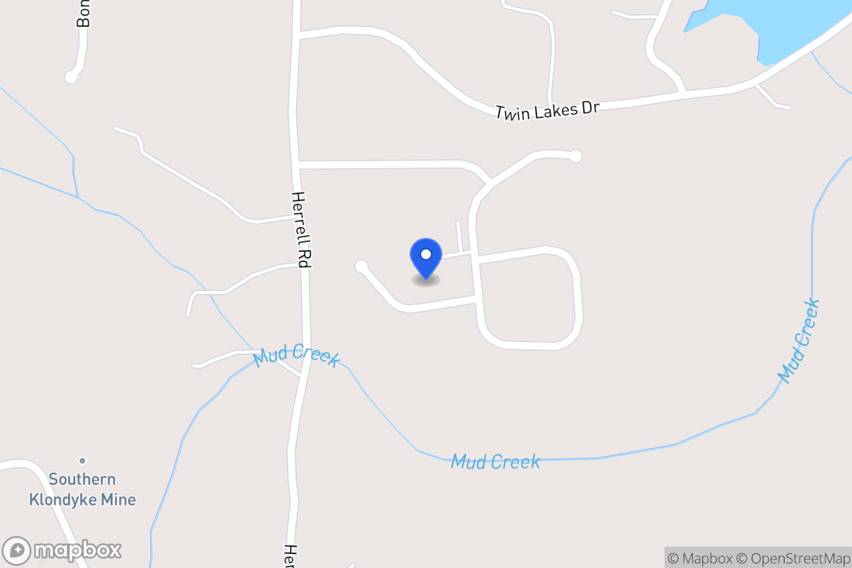 Map of 409 Flowery Branch Ct
