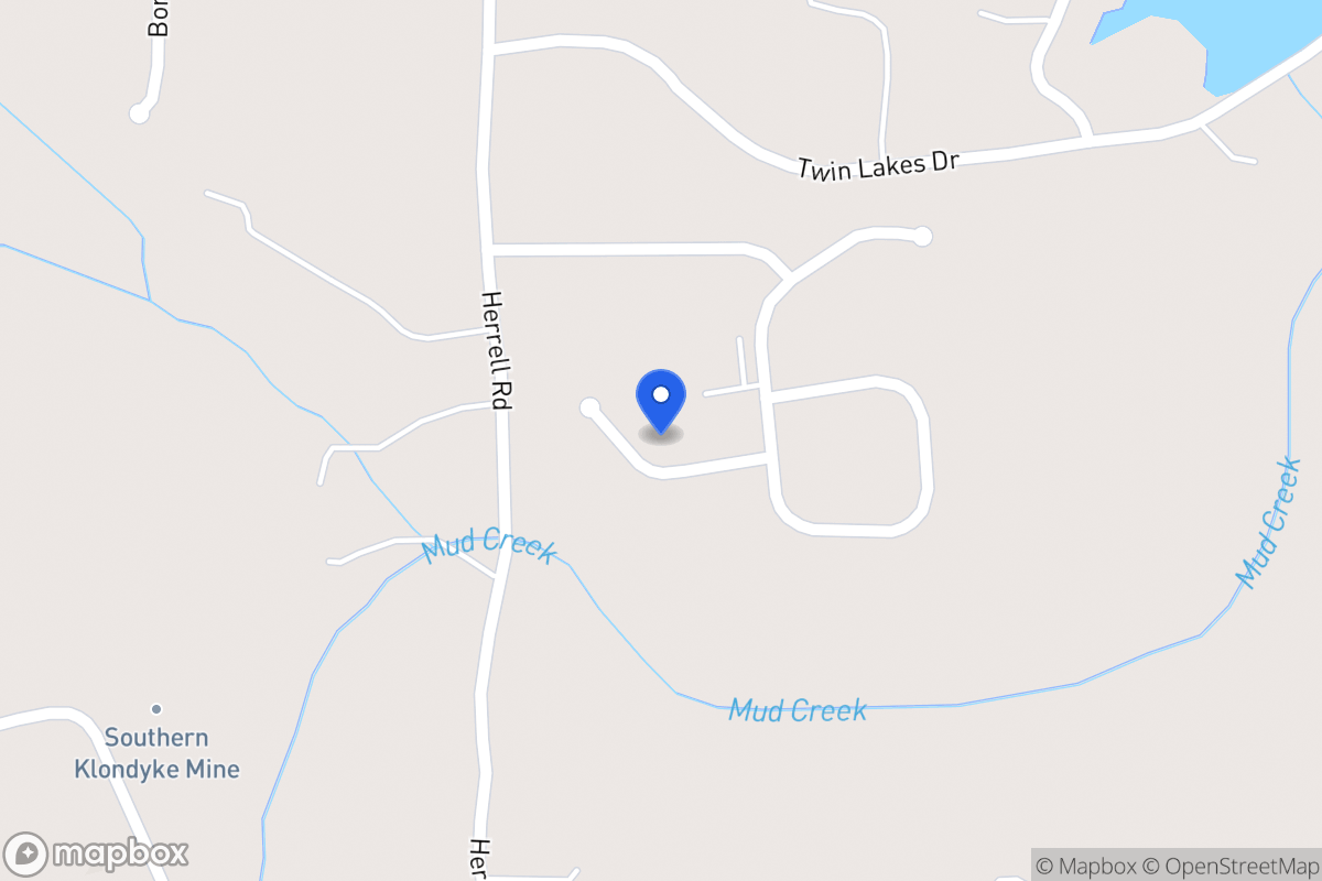 Map of 413 Flowery Branch Ct