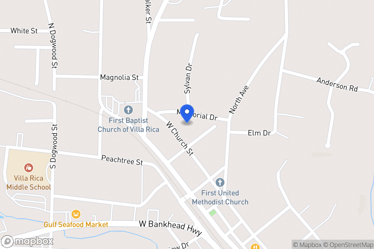 Map of 523 W Church St