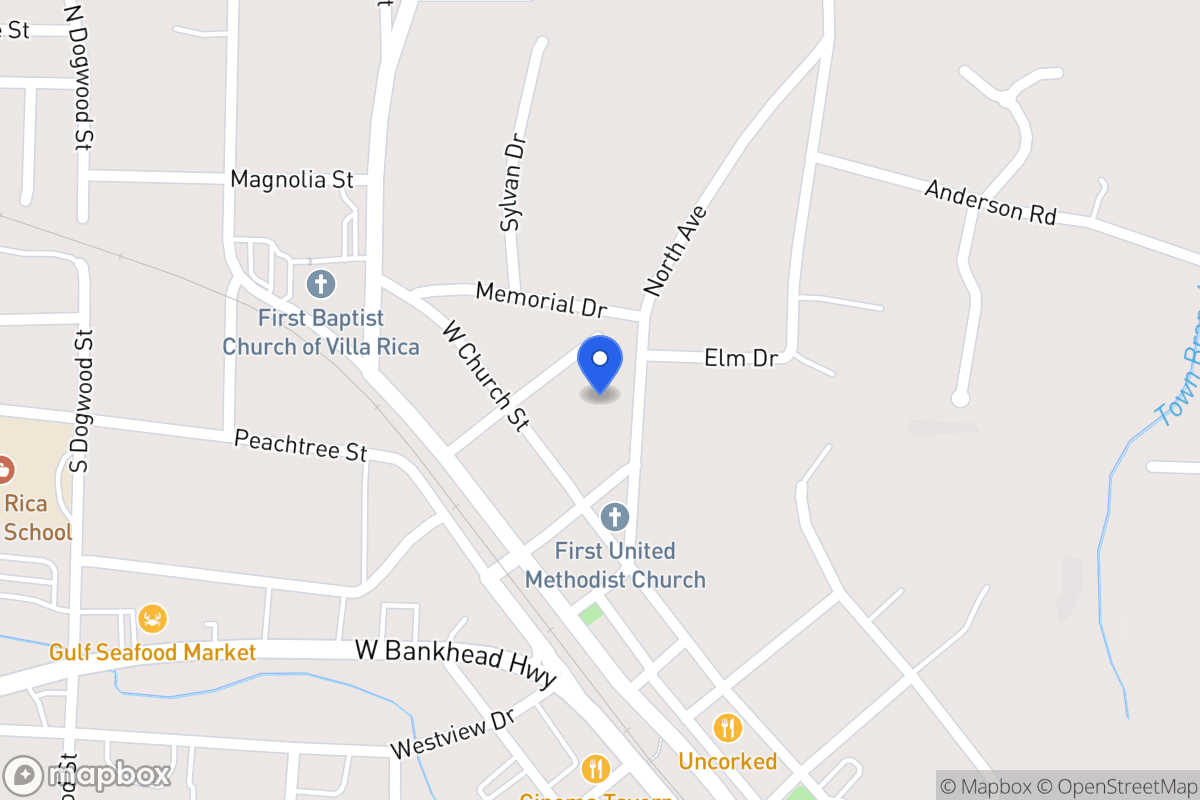 Map of 218 North Ave