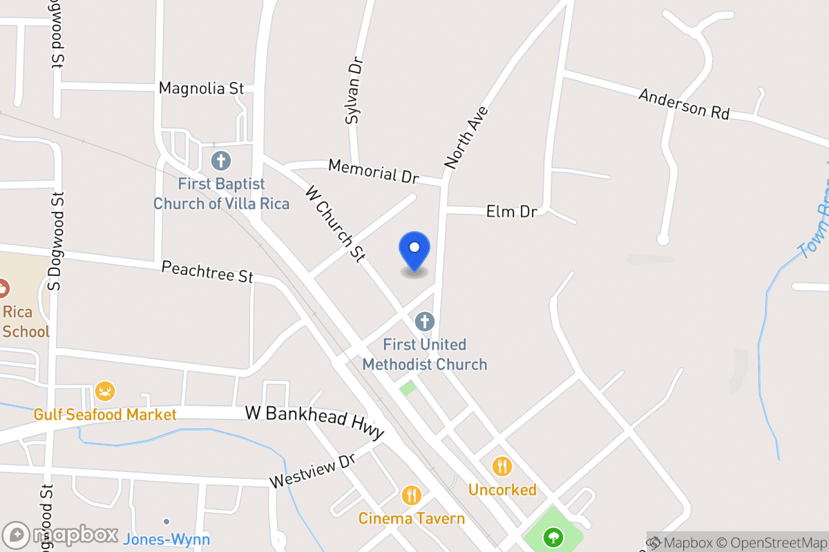 Map of 212 North Ave