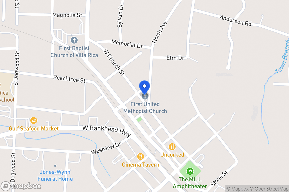 Map of 206 North Ave