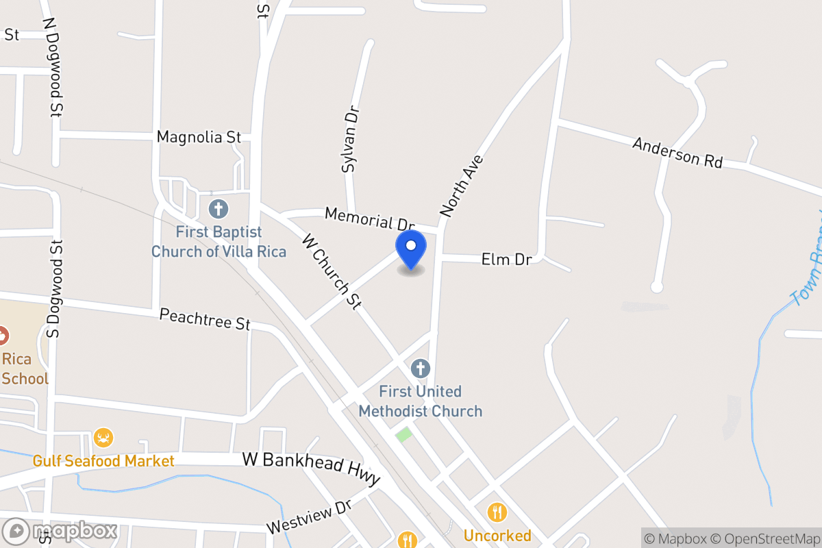 Map of 222 North Ave