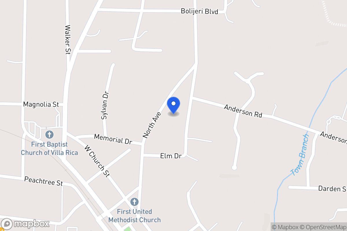 Map of 319 North Ave