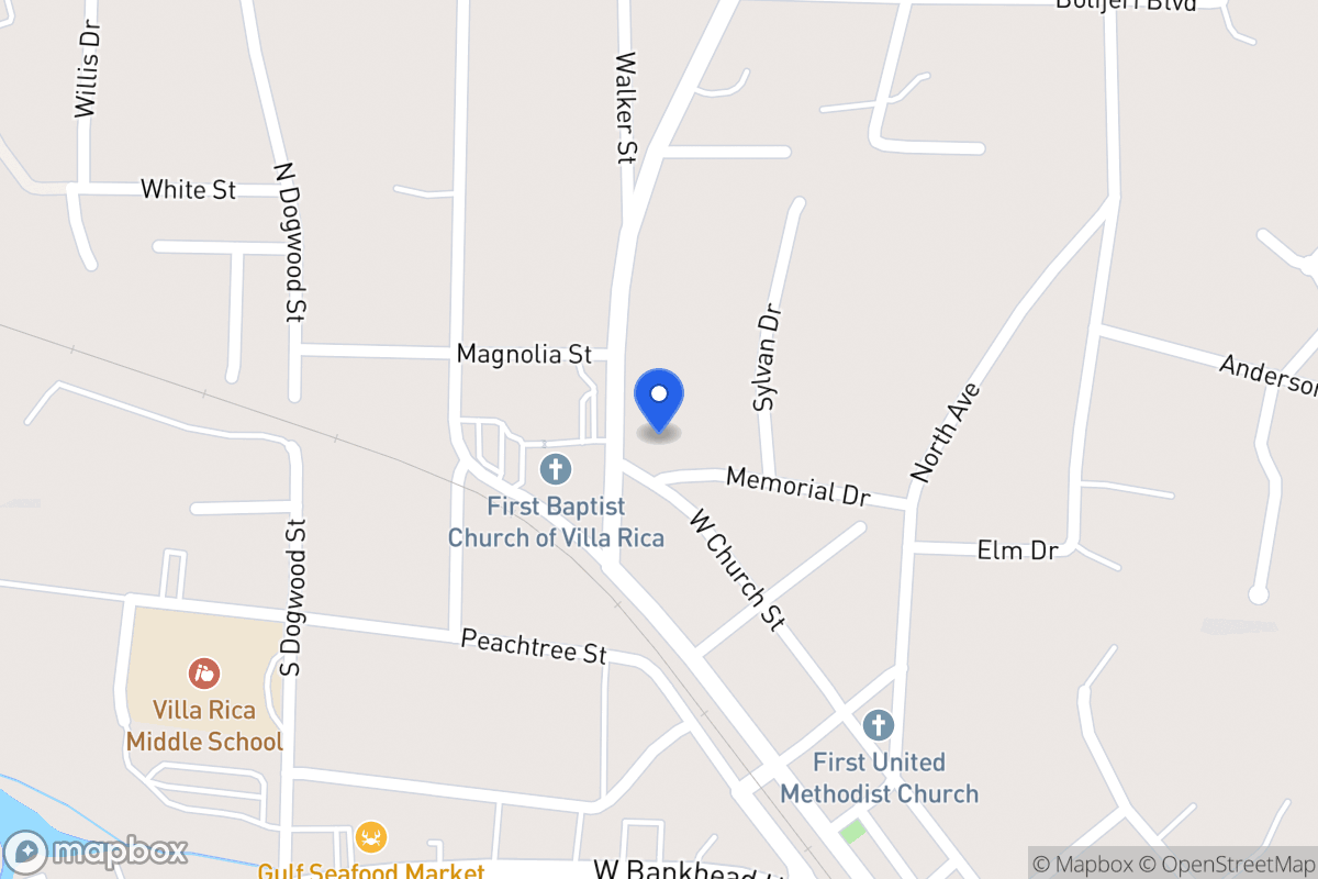 Map of 115 Dallas Hwy