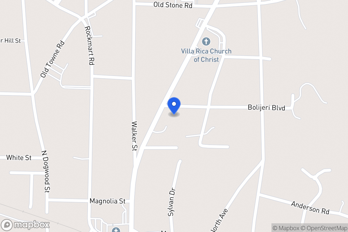 Map of 327 Dallas Hwy