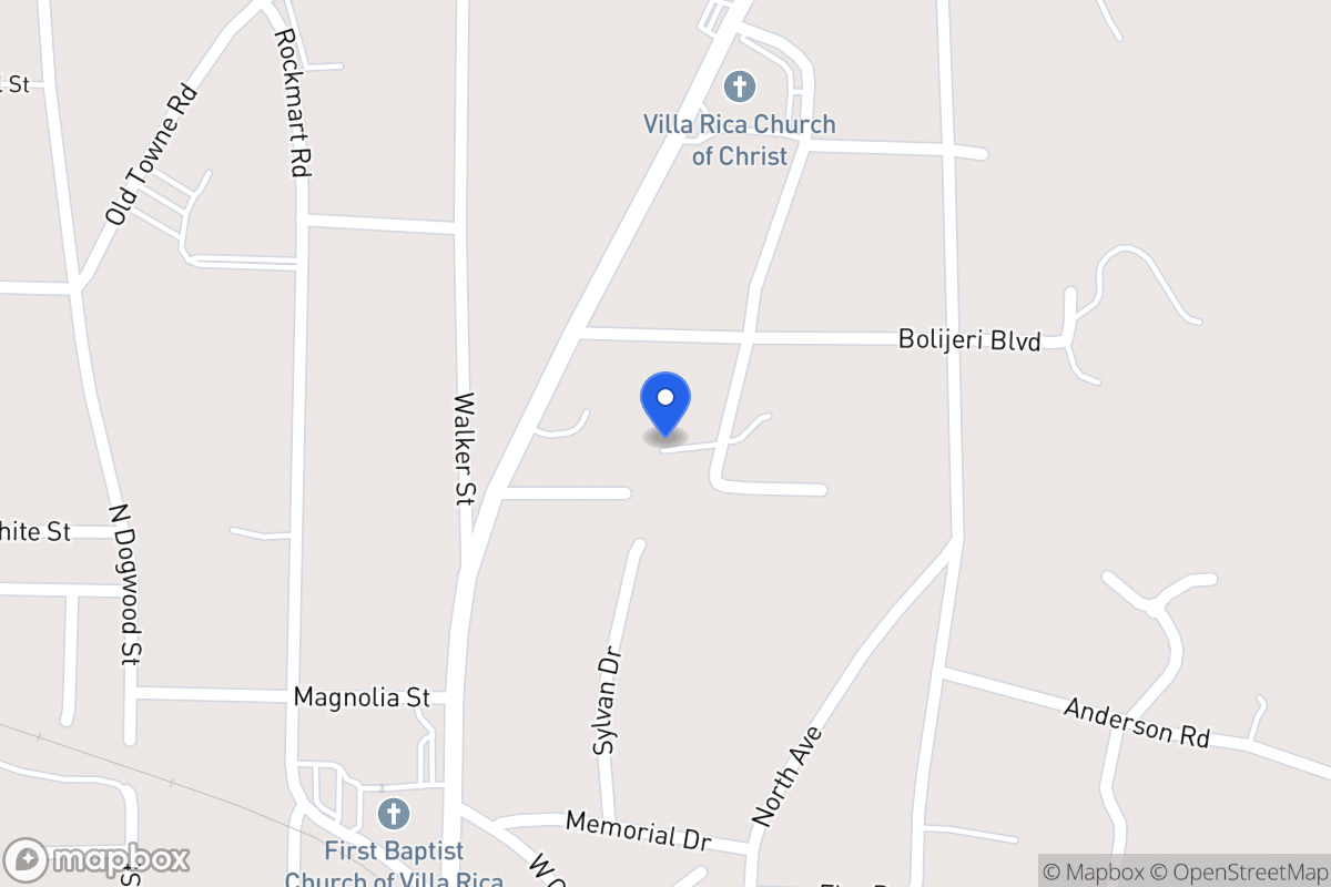 Map of 65 Cross Creek Ct