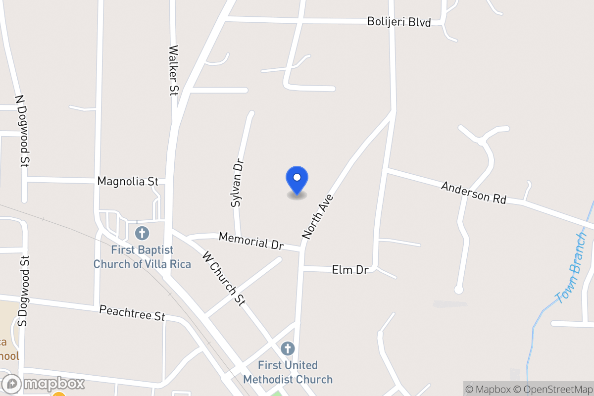 Map of 312 North Ave