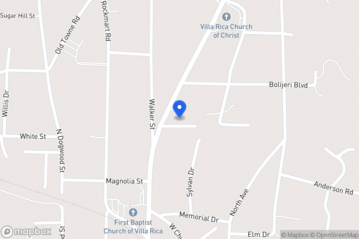 Map of 509 Northside Pl