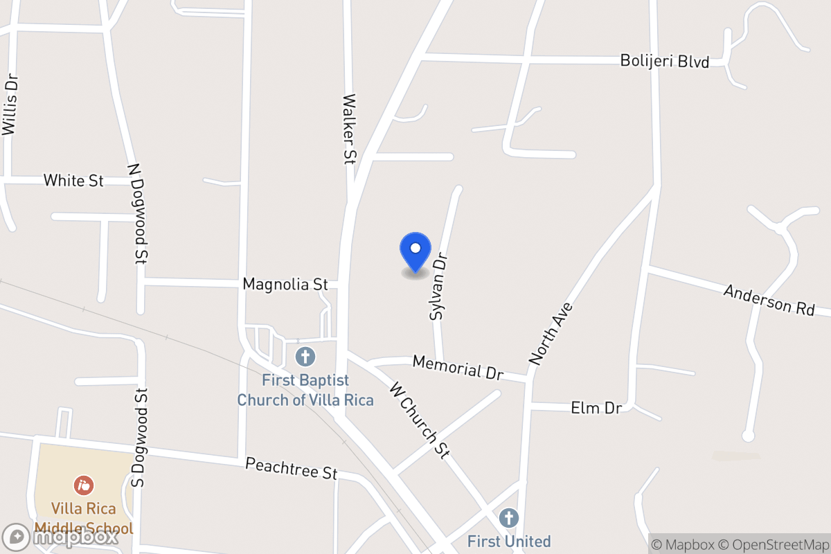 Map of 320 Sylvan Dr