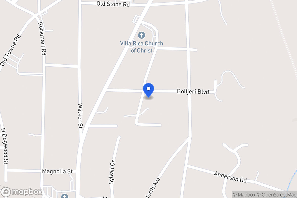 Map of 418 Bolijeri Blvd