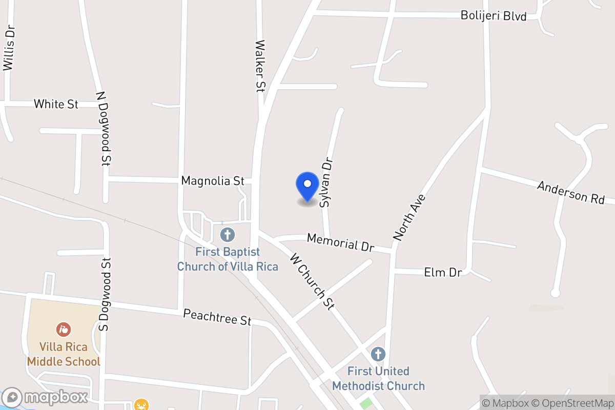 Map of 310 Sylvan Dr