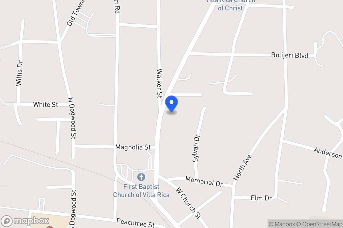 Map of 301 Dallas Hwy