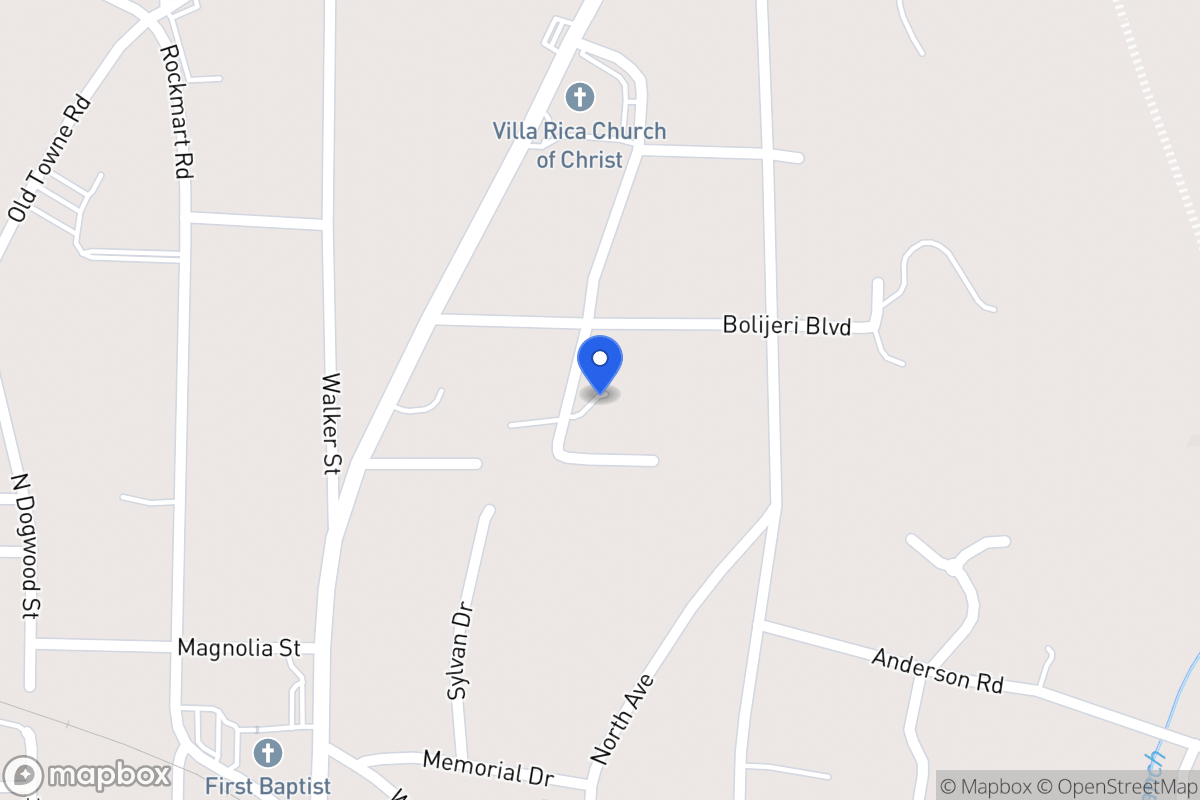 Map of 38 Cross Creek Ct