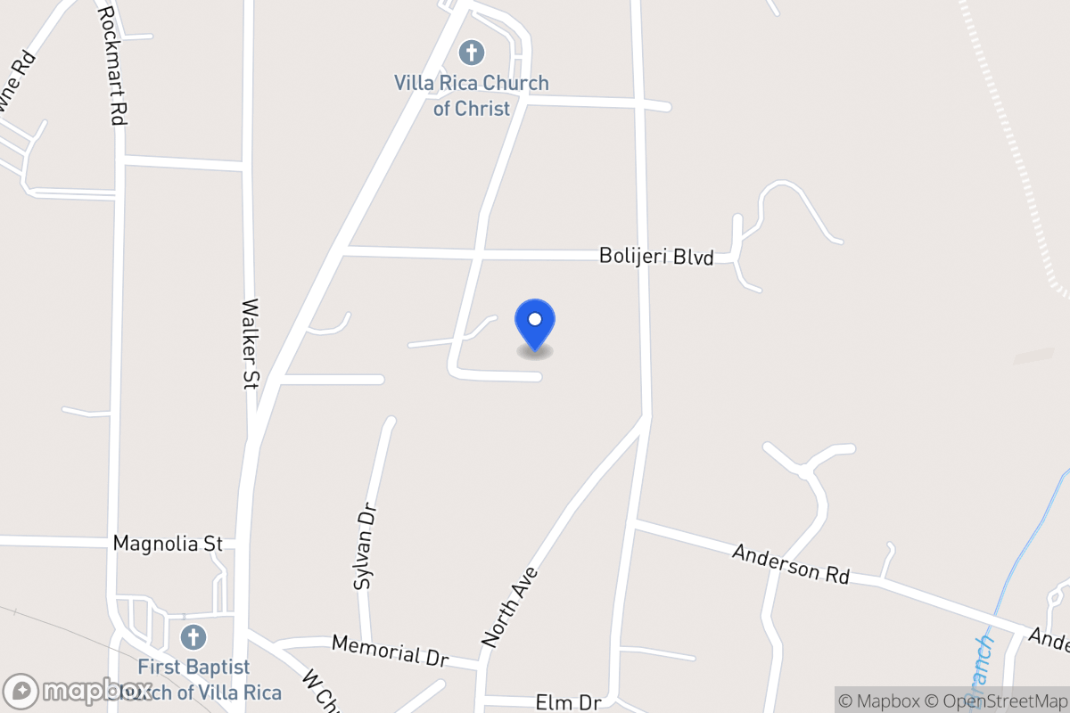 Map of 106 Cross Creek Ct