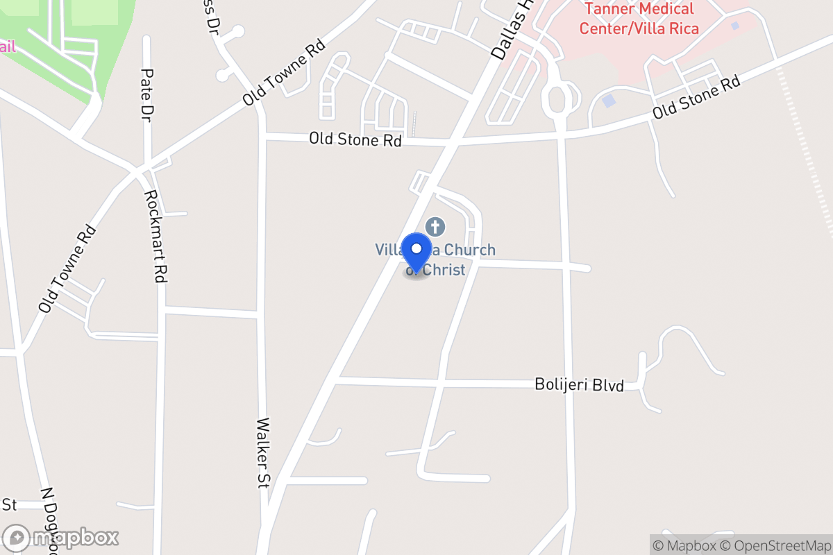 Map of 423 Dallas Hwy