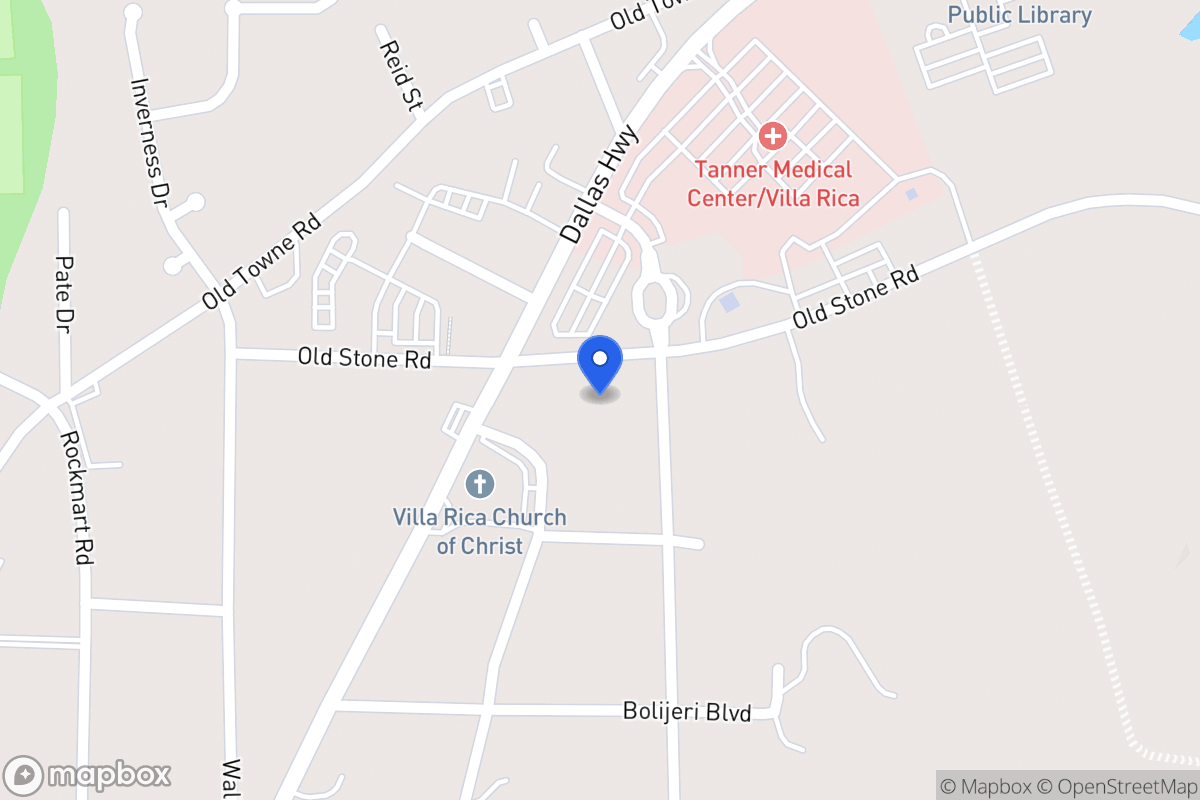 Map of 406 Old Stone Rd