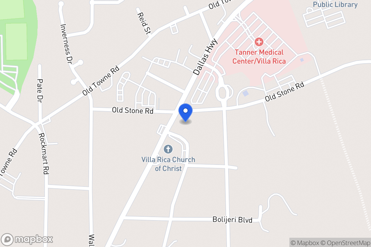 Map of 414 Old Stone Rd