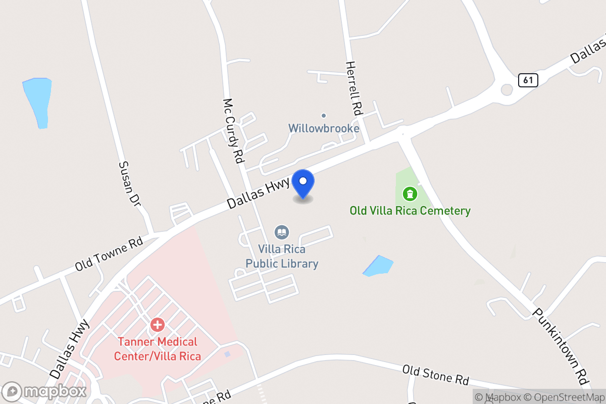 Map of 885 Dallas Hwy