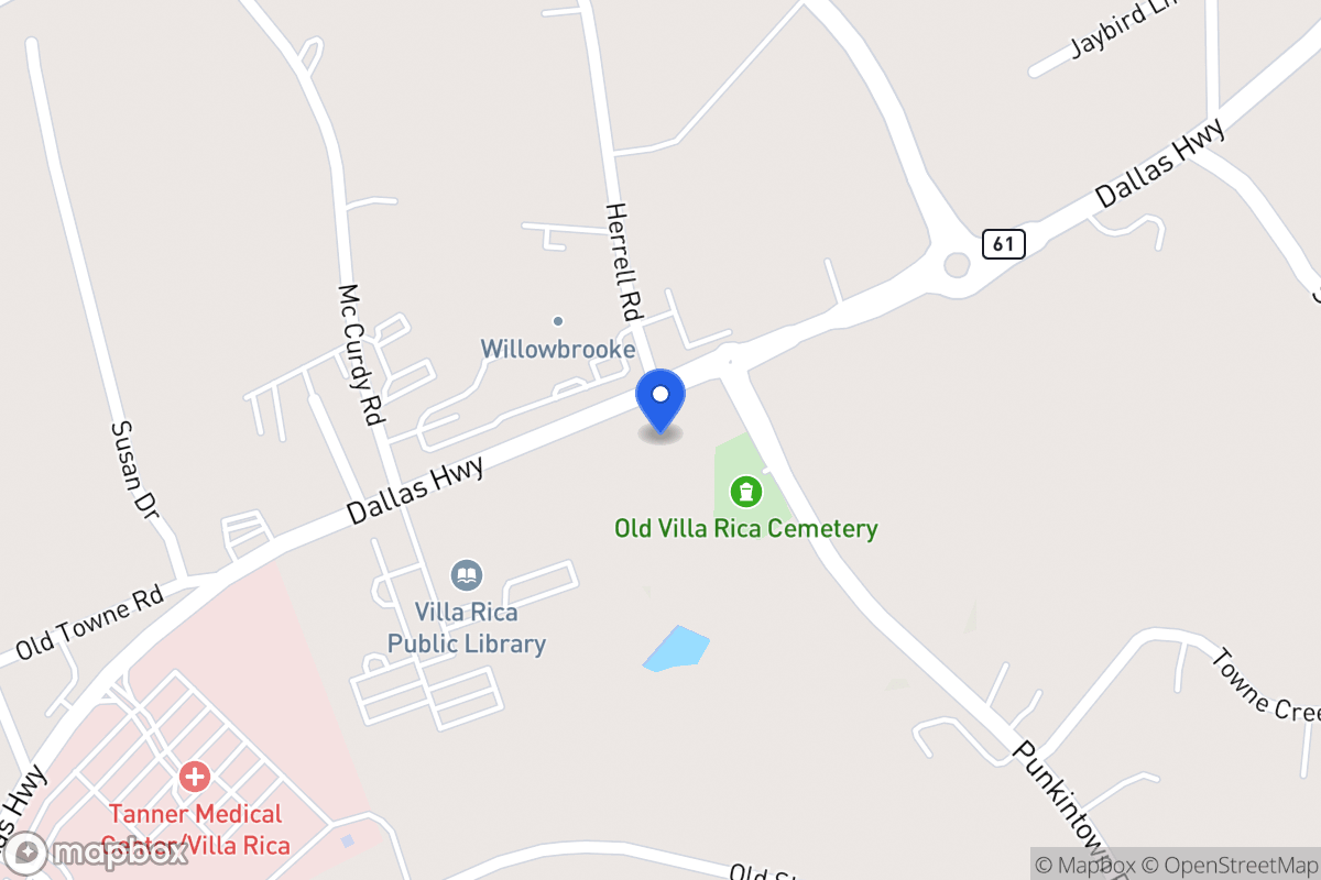 Map of 933 Dallas Hwy