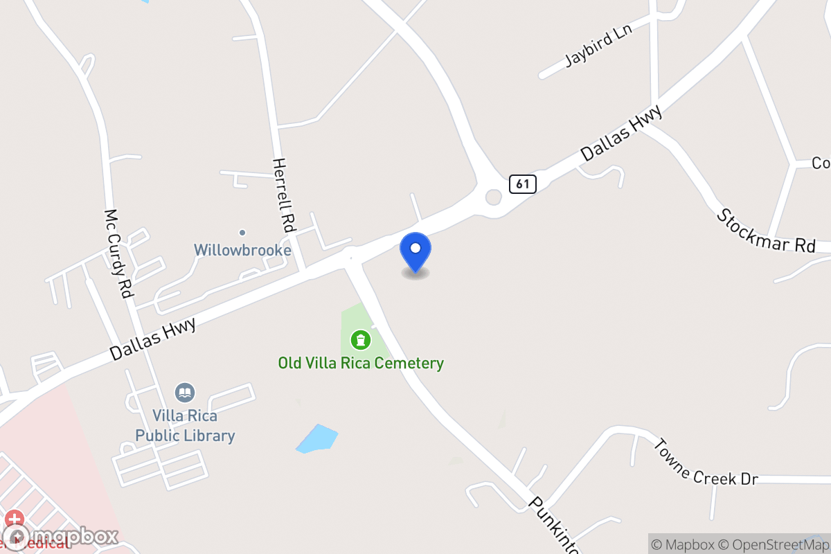 Map of 979 Dallas Hwy