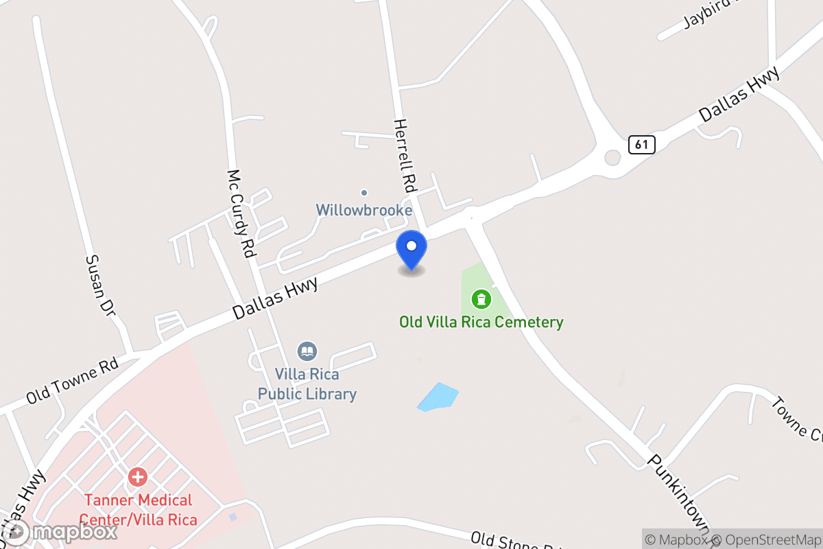 Map of 921 Dallas Hwy