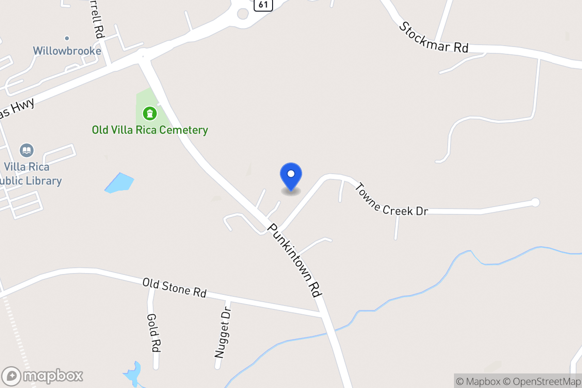 Map of 665 Punkintown Rd