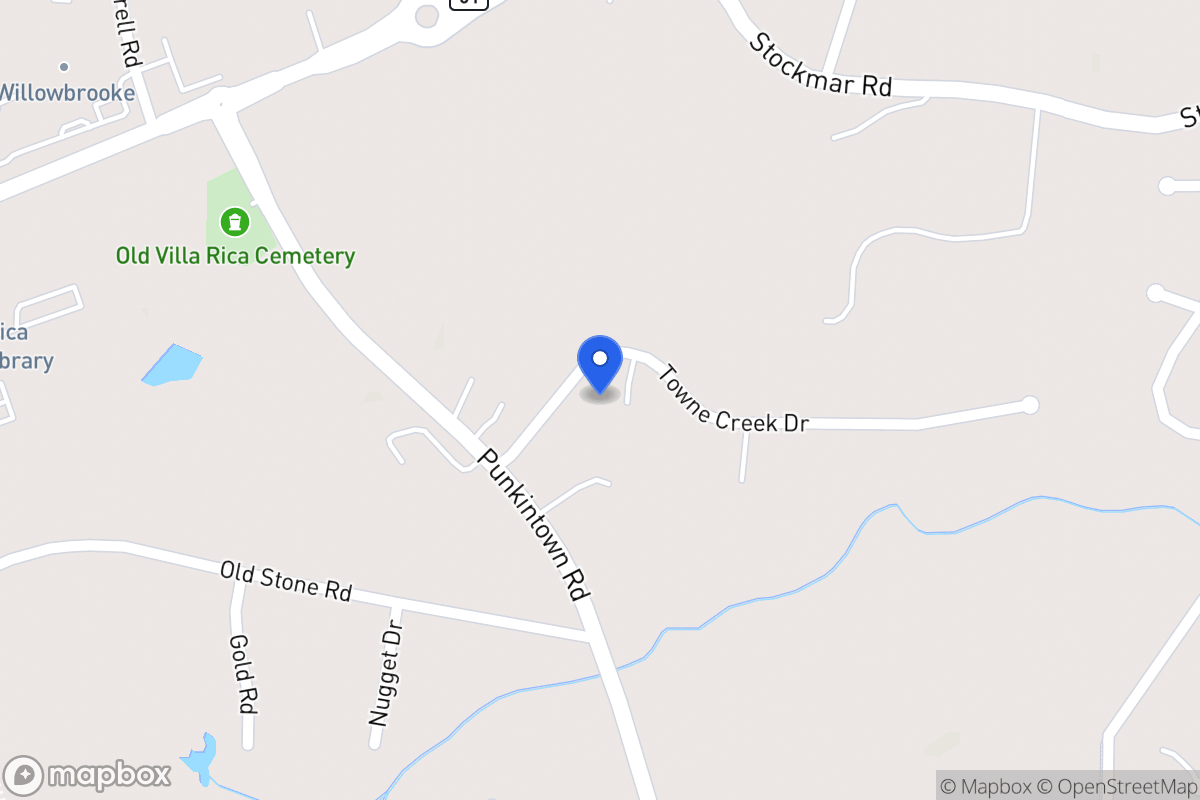 Map of 51 Towne Creek Dr